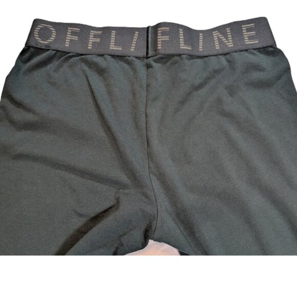 Athleisure Offline by Aerie High-Waist Leggings Workout Dark Green Casual Size L - Picture 5 of 9
